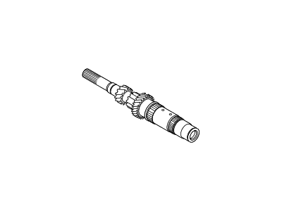 Hyundai 43221-32400 Shaft-Input