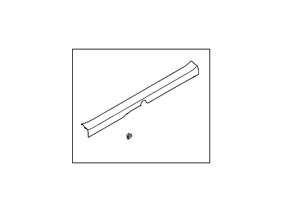 Right Genuine Hyundai 85880-3X000-RY Door Scuff Trim Assembly Front Right Genuine Hyundai 85880-3X000-RY Door Scuff Trim Assembly Front