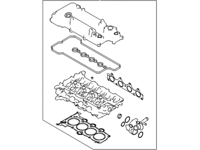 Hyundai 20920-2BK01 Gasket Kit-Engine Overhaul Upper