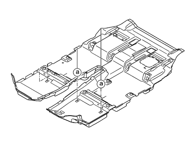 Hyundai 84260-4Z100-RYN Carpet Assembly-Floor