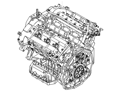 Hyundai 173R1-3CA0A Engine Assembly-Sub