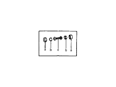 1989 Hyundai Sonata Wheel Cylinder Repair Kit - 58304-33B00