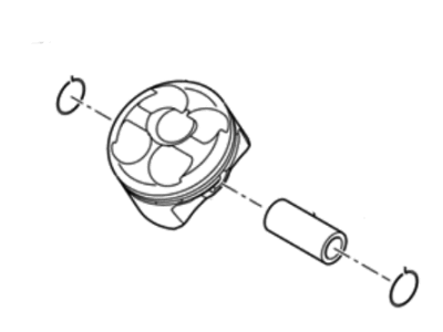 2023 Hyundai Genesis G70 Piston - 23041-3LTB0