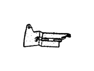1986 Hyundai Excel Mud Flaps - 86471-21001