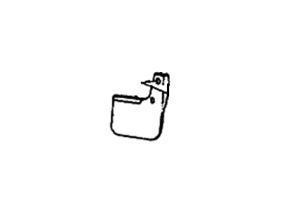 1986 Hyundai Excel Mud Flaps - 86481-21151