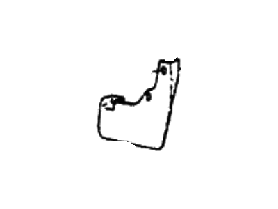 1986 Hyundai Excel Mud Flaps - 86471-21004