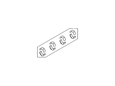 2000 Hyundai Elantra Rod Bearing - 23060-23911