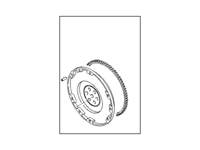 Hyundai 23200-23700 FLYWHEEL Assembly