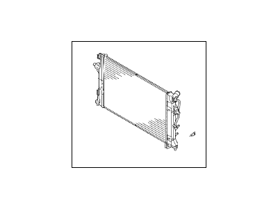 2011 Hyundai Elantra Radiator - 25310-3X011