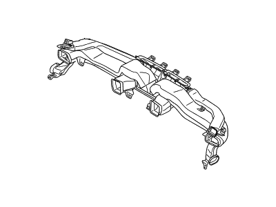 Hyundai 97300-3N800 Duct Complete Assembly-DEFROSTER C
