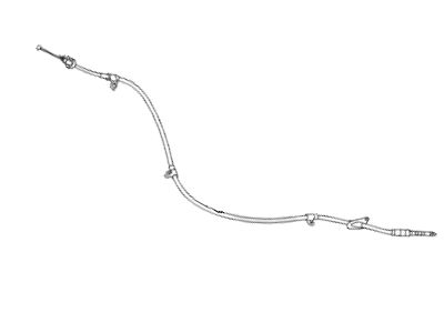 Hyundai Tucson Parking Brake Cable - 59760-4W100