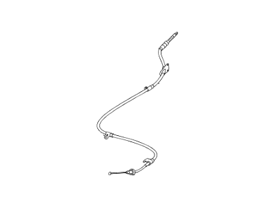 Hyundai Tucson Parking Brake Cable - 59770-4W100