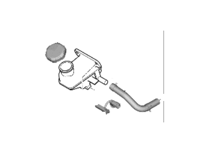 Hyundai Ioniq Brake Master Cylinder Reservoir - 58511-S7100