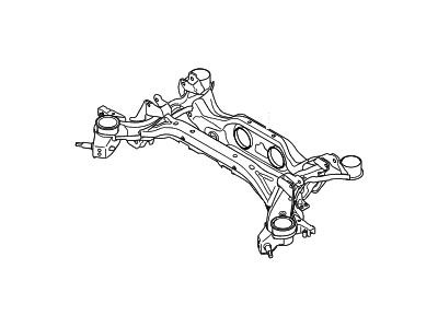 Hyundai Santa Fe Rear Crossmember - 55400-2B100