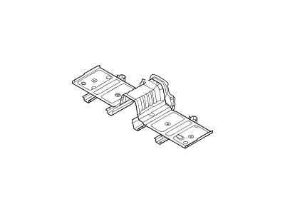 Hyundai 65615-D2000 Filler Assembly-Rear Floor Front Cross