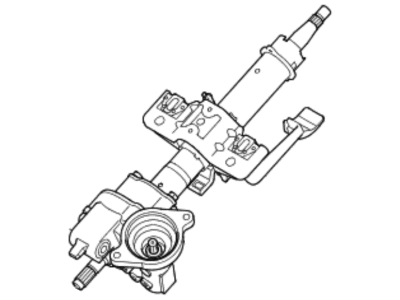 Hyundai Accent Steering Column - 56390-1R300