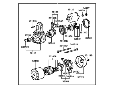 Hyundai 36100-38050