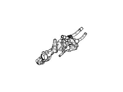 Hyundai 25620-3L251 Housing Assembly-THERMOSTAT