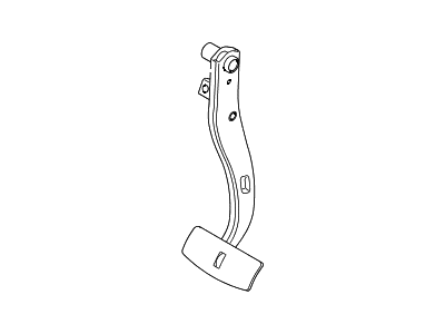 Hyundai Genesis Coupe Brake Pedal - 32810-2M100