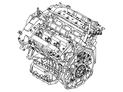 Hyundai 21101-3CC00 Engine Assembly-Sub