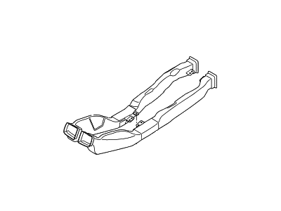 Hyundai 97020-3M000 Duct-Rear Air Ventilator,LH