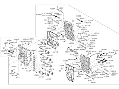 Hyundai 46210-3B202 Body Assembly-Automatic Transmission Valve