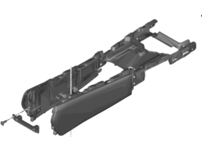 Hyundai Genesis G80 Center Console Base - 84610-T1000-NNB