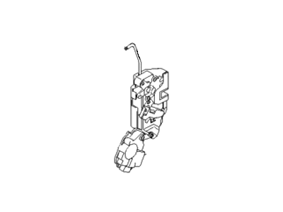 Hyundai Santa Fe Door Latch Assembly - 81310-26020
