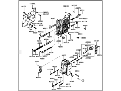 Hyundai Sonata Valve Body - 46210-39102