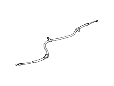 1999 Hyundai Elantra Parking Brake Cable - 59760-29000