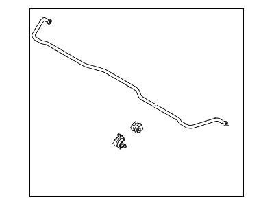 Hyundai 55510-3K000 Bar Assembly-Rear Stabilizer