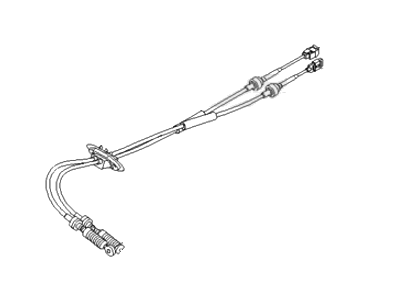 Hyundai 43794-2B200 Manual Transmission Lever Cable Assembly