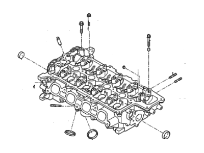 Hyundai Accent Cylinder Head - 22100-2B750