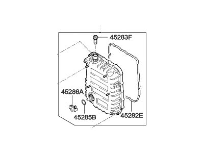 Hyundai 45280-3D600 Cover-Valve Body