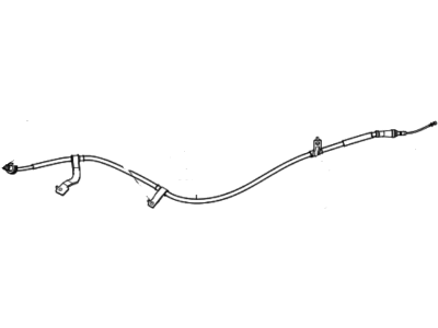 2021 Hyundai Accent Parking Brake Cable - 59760-H9000