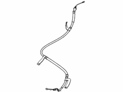 2021 Hyundai Accent Parking Brake Cable - 59770-H9000