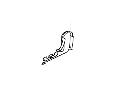 Hyundai 88271-38001-TI Cover-Shield Front Seat,RH
