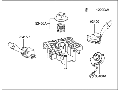 Hyundai 93480-2C850