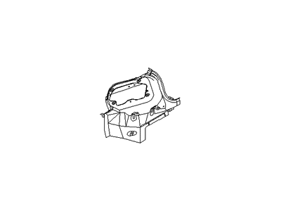 Hyundai 69151-3D100 Panel Complete-Combination Lamp Housing,RH