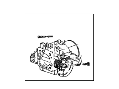 1992 Hyundai Sonata Throttle Body - 35120-32650