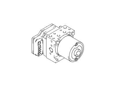 2002 Hyundai Tiburon ABS Control Module - 58920-2C600