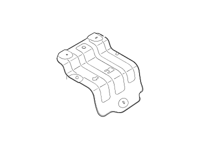 Hyundai 28796-C1000 Protector-Heat Rear,RH