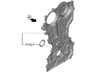Hyundai Elantra N Timing Cover - 21350-2GGA1