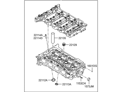 Hyundai Elantra Cylinder Head - 5D045-2EU00