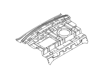 Hyundai 69300-0A000 Panel Assembly-Rear Package Tray