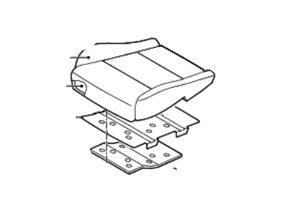 Hyundai 88100-D3310-RTH Cushion Assembly-FR Seat,LH