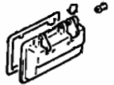 1990 Hyundai Sonata Door Handle - 82660-33100-CW