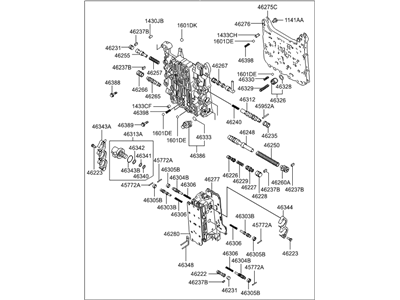 Hyundai Elantra Valve Body - 46210-39012