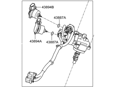 Hyundai 43800-2D100