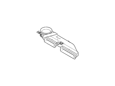 Hyundai 37573-E6000 Duct Assembly-Outlet